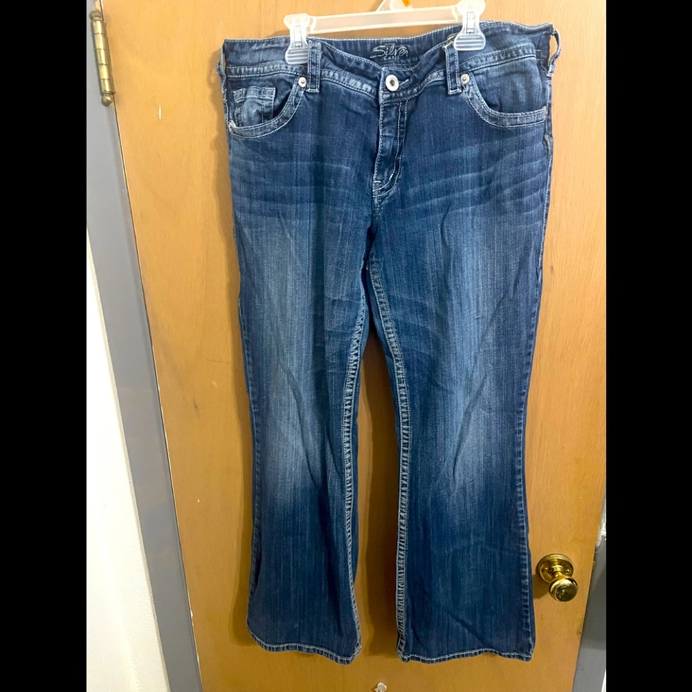 Silver jeans Suki bootcut dark wash 36/32 bootcut jeans